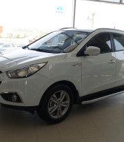 Подножки для Hyundai IX-35 10+ Elegant Tamsan  фото