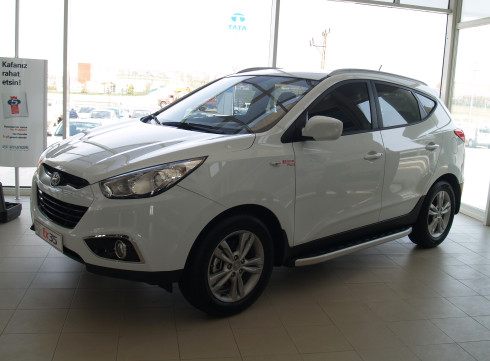 Подножки для Hyundai IX-35 10+ Elegant Tamsan  фото