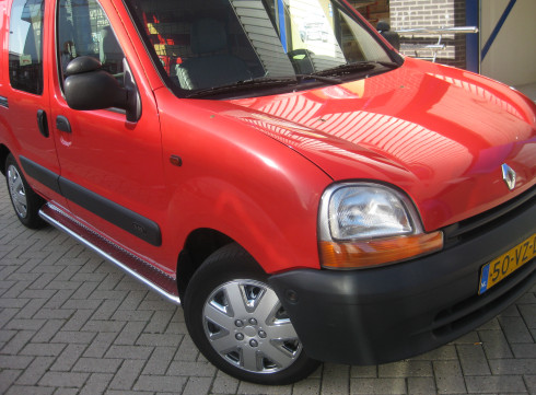 Подножки для Nissan Kubistar 98-10 порог листом от Tamsan фото