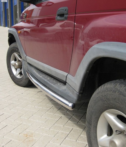 Подпорожники на SsangYong Korando фото