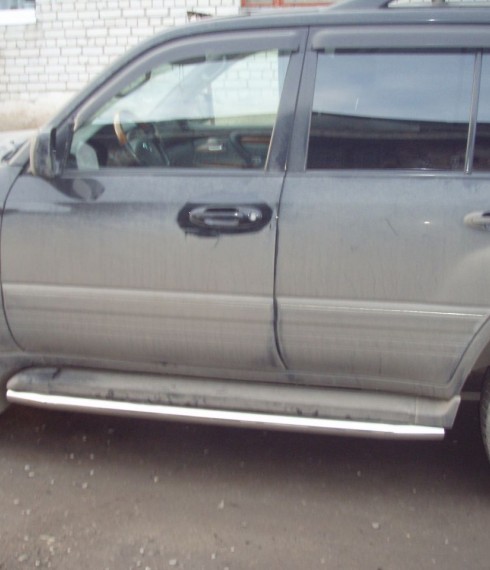 Подпорожники на Toyota Land Cruiser 100 ( Toyota LC 100) фото