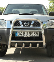 Кенгурятник для Nissan NP300 2007-2015 Высокий от Tamsan фото