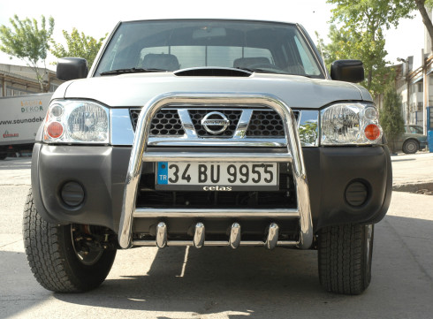 Кенгурятник для Nissan NP300 2007-2015 Высокий от Tamsan фото