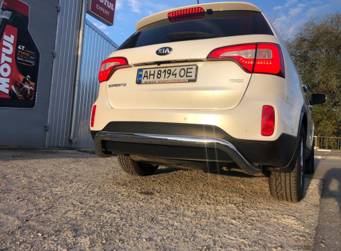 Защита заднего бампера  для KIA Sorento 10-14 ML от Tamsan фото