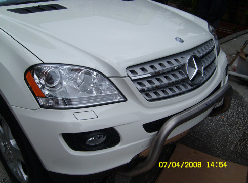 Кенгурятник для MERCEDES-BENZ ML W 164 05-11 от Tamsan фото