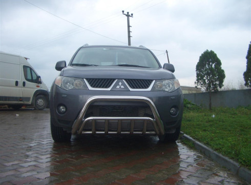 Кенгурятник для Mitsubishi Outlander XL 06-10 от Tamsan фото