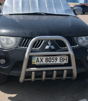 Кенгурятник для Mitsubishi L-200 12-15 Высокий от Tamsan фото