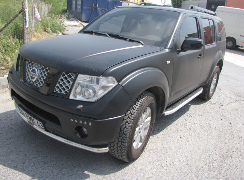 Подножки для Nissan Pathfinder 2005-2014 Элегант от Tamsan фото