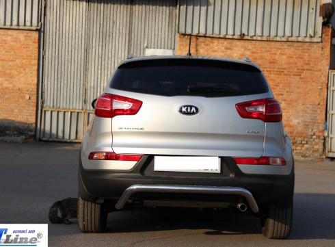 Защита заднего бампера для KIA Sportege 10-15 &ldquo;ML&rdquo; от Tamsan фото