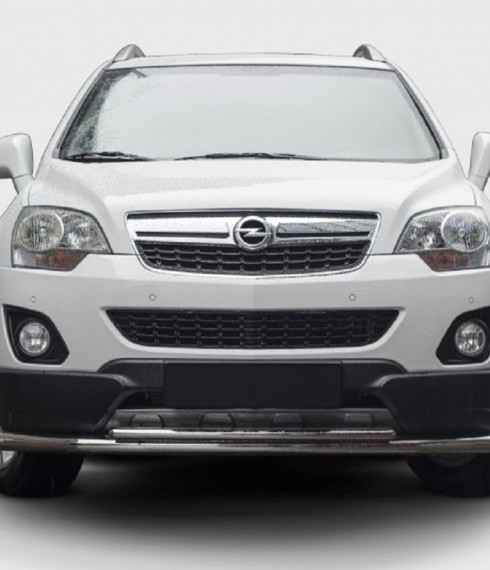 Труба двойная на Opel Antara фото