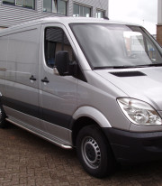 Подножки для MERCEDES-BENZ SPRINTER W906 06-18 порог листом от Tamsan фото
