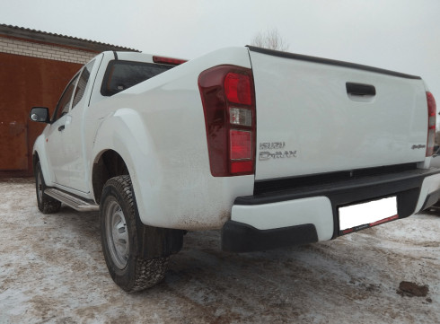Подножки для ISUZU D-max 14+ порог листом от Tamsan фото