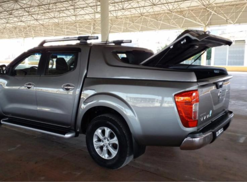 Рейлинги для пикапа Nissan NP300-Navara 2015+ от Tamsan фото