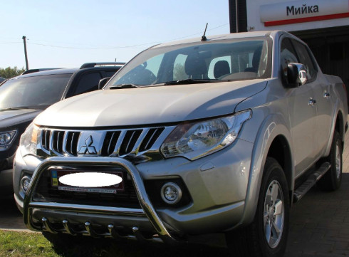 Кенгурятник для Mitsubishi L-200 15-19 от Tamsan фото