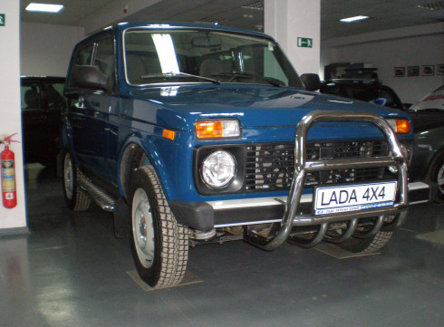 Кенгурятник для LADA Niva Высокий от Tamsan фото