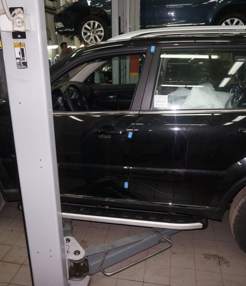 Пороги на SsangYong Rexton W Элегант фото
