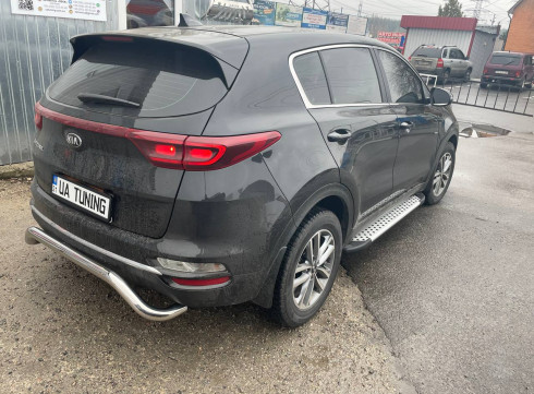 Подножки для KIA Sportage 16-22 SOMA от Tamsan фото