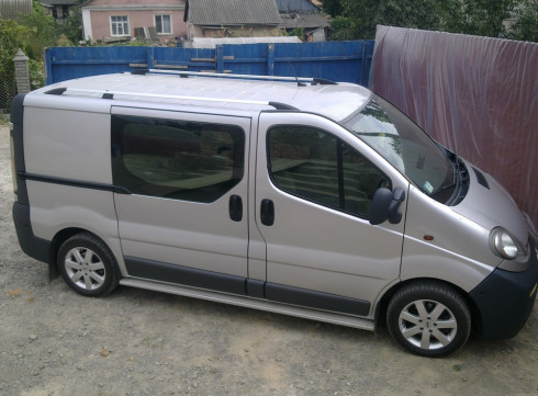 Рейлинги для автомобиля Nissan Primastar 2002-2015 от CAN Coruma фото