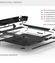 Ролет электрический на Nissan Navara 2015+ от EGR фото