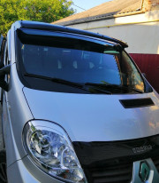 Козырек для Opel Vivaro 2002-2015 фото