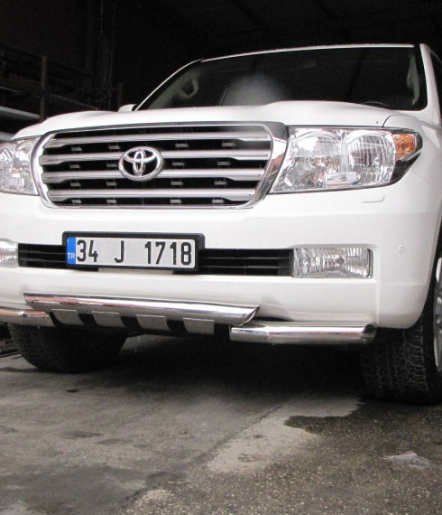 Граундер на Toyota Land Cruiser 200 ( Toyota LC 200) TAMSAN нержавейка фото