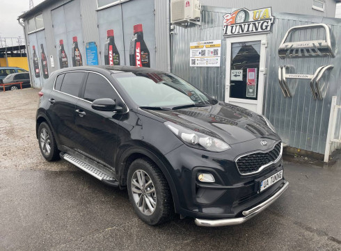 Подножки для KIA Sportage 16-22 SOMA от Tamsan фото