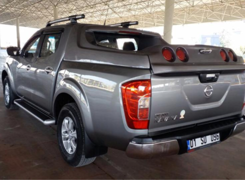 Рейлинги для пикапа Nissan NP300-Navara 2015+ от Tamsan фото