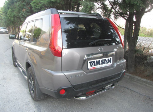 Защита бампера для Nissan X-Trail 2008-2014 U-tipe фото