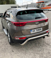 Защита заднего бампера для KIA Sportage 16-22 ML от Tamsan фото