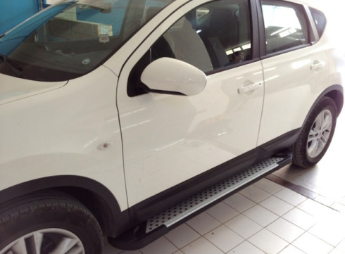 Подножки для Nissan Qashqai+2 2008-2014 Soma от Tamsan фото