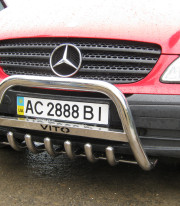 Кенгурятник для Mercedes-Benz Vito 03-10 от Tamsan фото