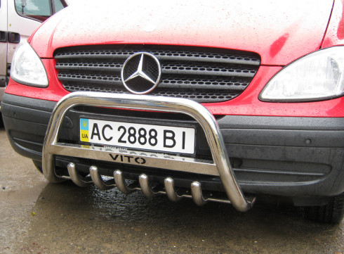 Кенгурятник для Mercedes-Benz Vito 03-10 от Tamsan фото