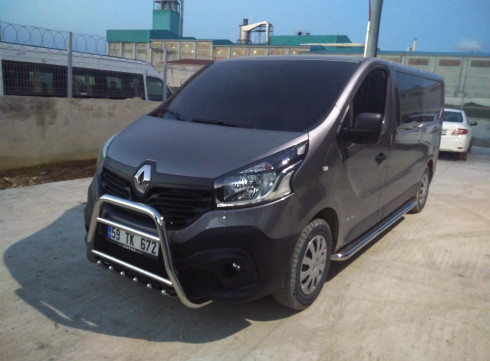 Кенгурятник для Nissan NV300 2016-2021 высокий фото