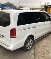 Подножки для MERCEDES-BENZ VITO 14+ порог трубой от Tamsan фото