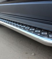 Пороги с листом (площадка) на Opel Antara UATUNING фото