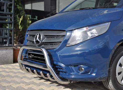 Кенгурятник для MERCEDES-BENZ VITO 14+ от турецкого производителя Tamsan фото