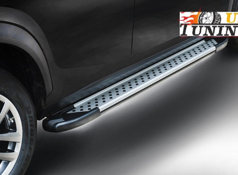 Подножки для Hyundai Grand Santa-Fe 13+ SOMA от производителя Tamsan фото