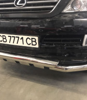 Защита переднего бампера для LEXUS GX 03-08 Graunder от Tamsan фото