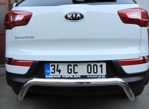 Защита заднего бампера для KIA Sportege 10-15 &ldquo;ML&rdquo; от Tamsan фото