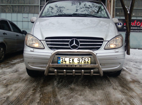 Кенгурятник для Mercedes-Benz Vito 03-10 от Tamsan фото