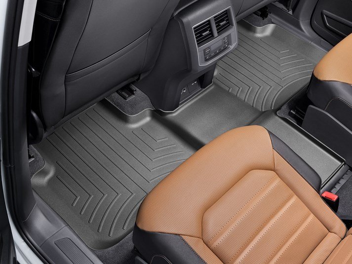 Ковры резиновые WeatherTech VW Atlas 2017+ задние черные фото
