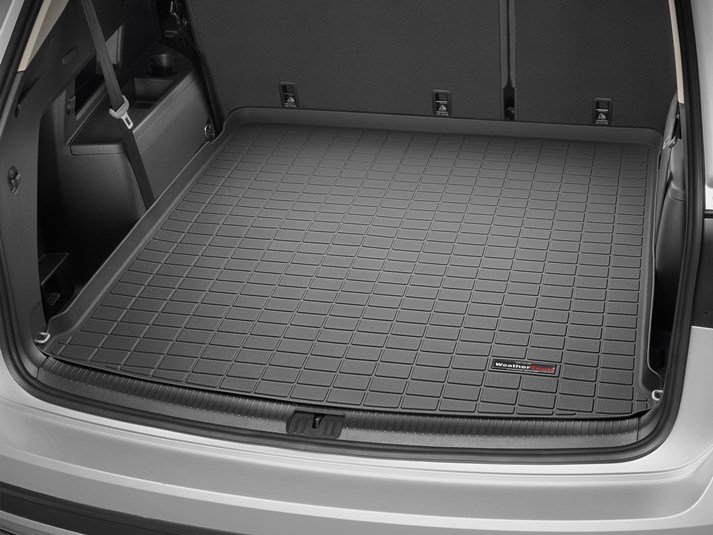 Ковер резиновый WeatherTech в багажник черный VW Atlas 2017+ фото