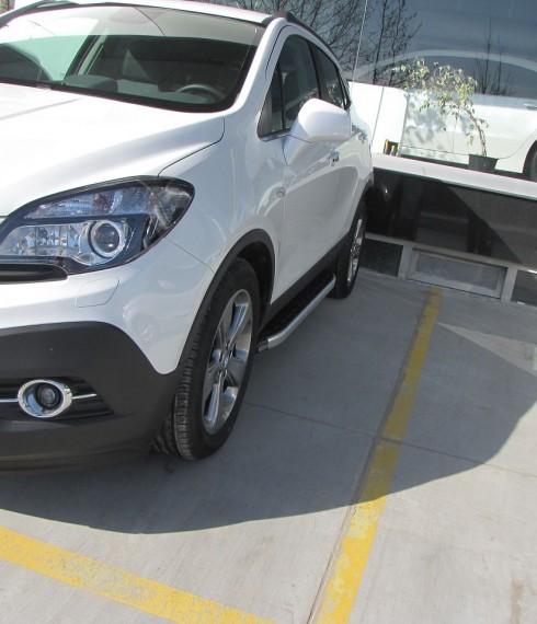 Пороги на Opel Mokka Элегант фото