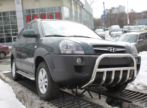 Кенгурятник для Hyundai Tucson 04-11 от Tamsan фото