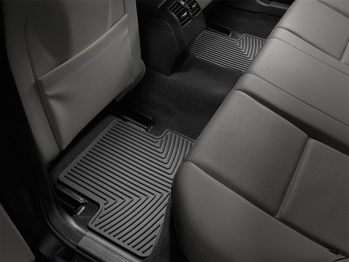 Ковры резиновые WeatherTech без бортика задние Mercedes C-Class 2008-2015 фото