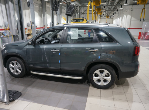 Подножки для KIA Sorento 16-20 Елегант от Tamsan фото
