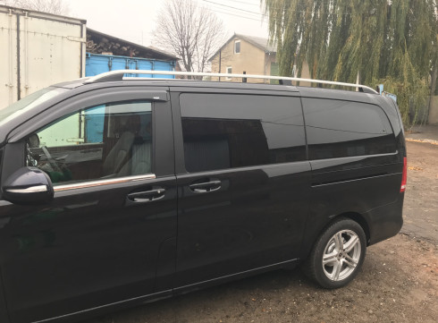 Рейлинги для Mercedes-Benz Vito 03-10 от CAN Coruma фото