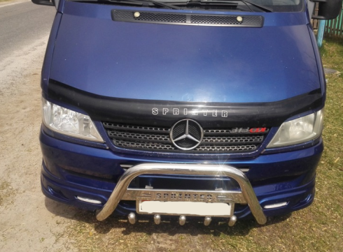 Кенгурятник для MERCEDES-BENZ SPRINTER W903 95-06 от Tamsan фото