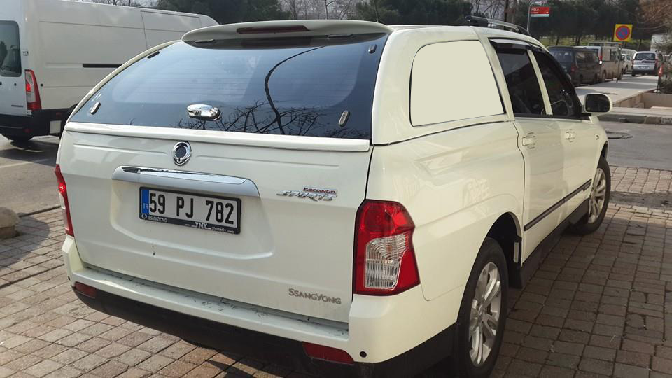 Кунг для Ssang Yong Action Sport 2012+ Canopy сommercial Serkap фото