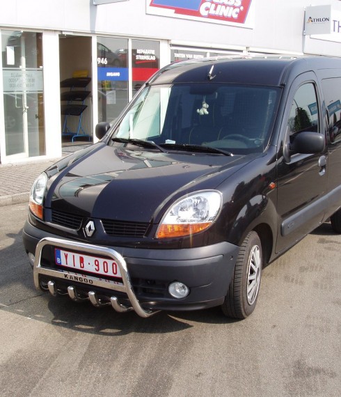 Кенгурятник низкий с грилем на Renault Kangoo TAMSAN фото